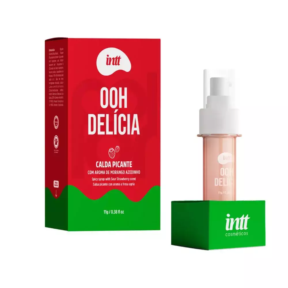 Gel Comestivel Ooh Delicia morango